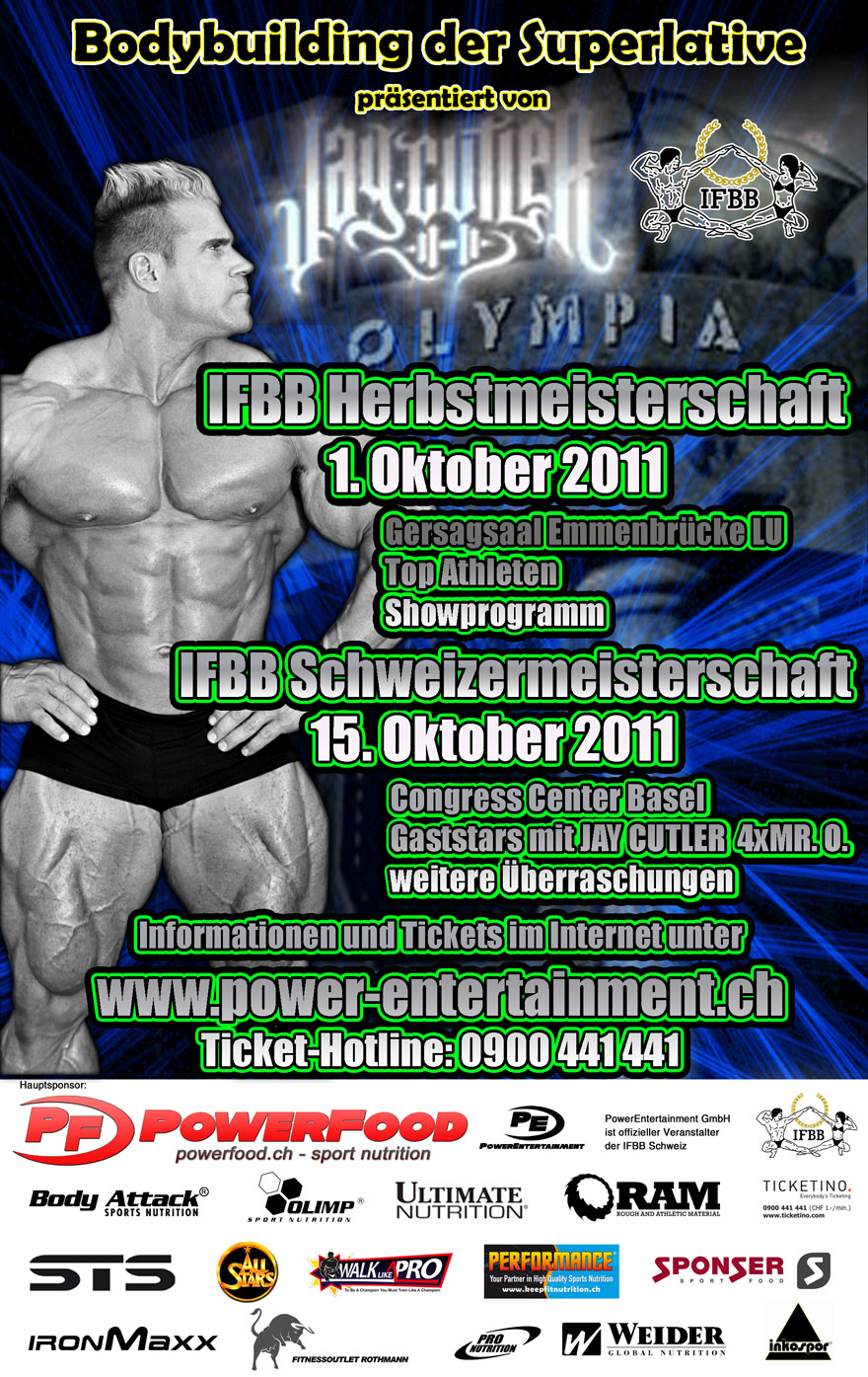 Schweizmeisterschaft 2011 mit Jay Cutler